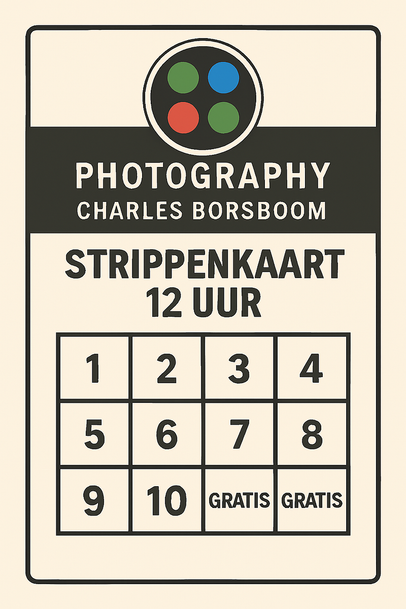 Strippenkaart 10 uur + 2 uur gratis