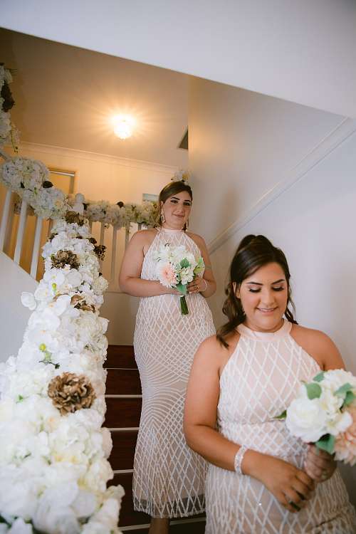 Bride Getting Ready