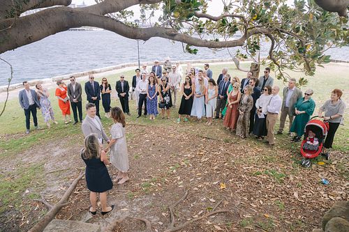 Wedding Ceremony at Illoura Reserve