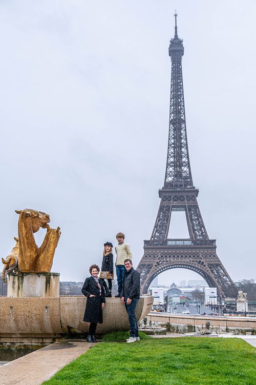 Fotos de Fam&iacute;lia em Paris