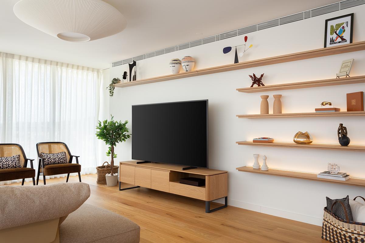 Fotografia do Apartamento de Luxo Infinity Tower, Lisboa, projeto Bevelli Home.