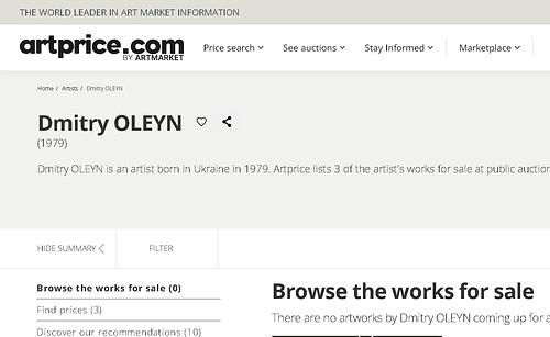 Artprice International: Verified Auction Records and Market Valuation