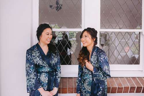 Bride Getting Ready