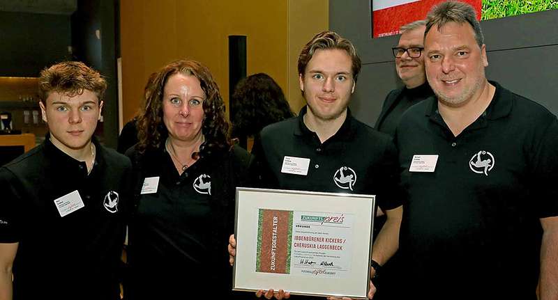 Ibbenbürener Kickers mit Zukunftspreis ausgezeichnet