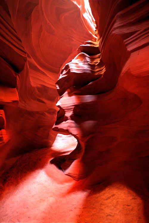 7 foot photographer, workshop tour in US, United States, upper antelope canyon, page, az