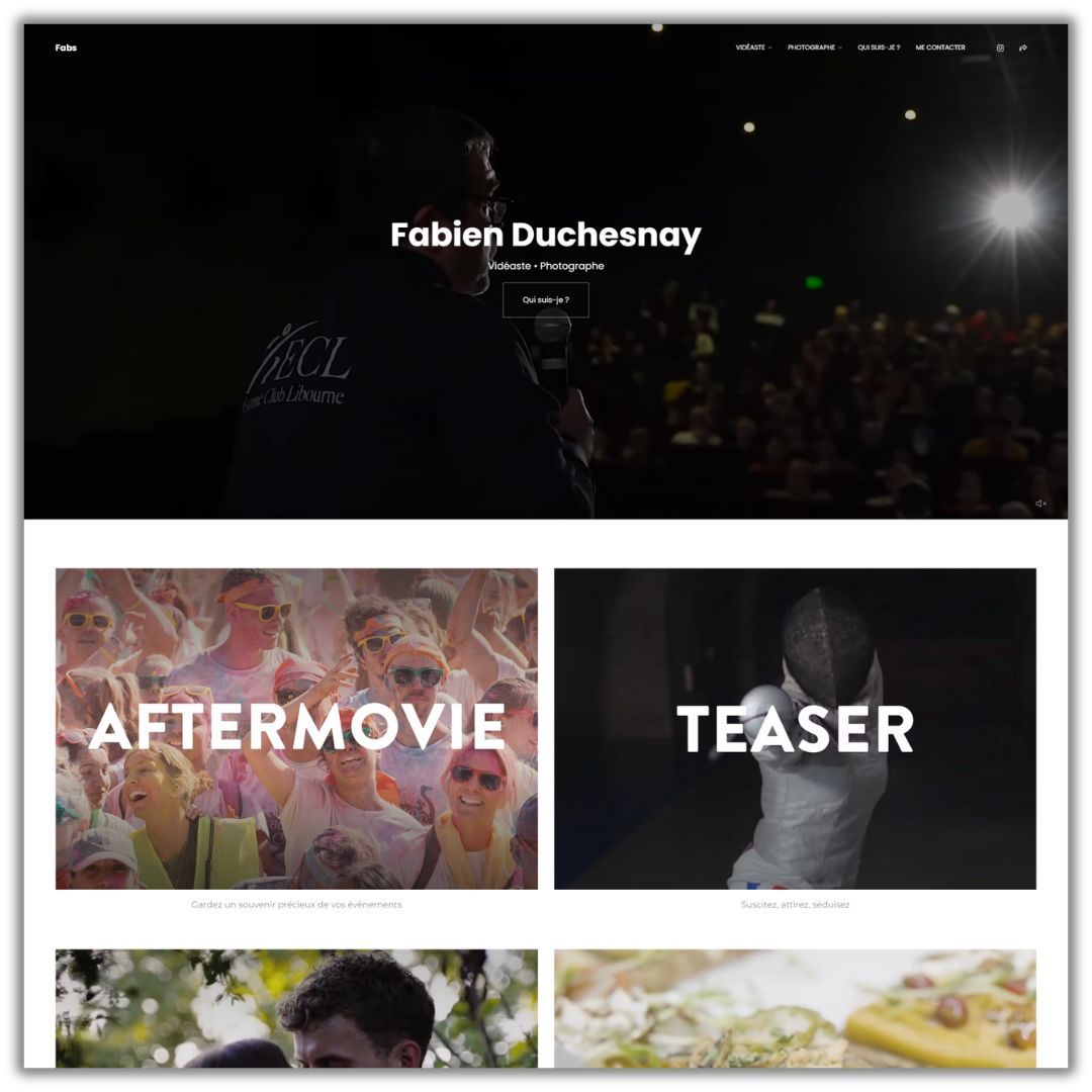 Fabien Duchesnay - Video Portfolio