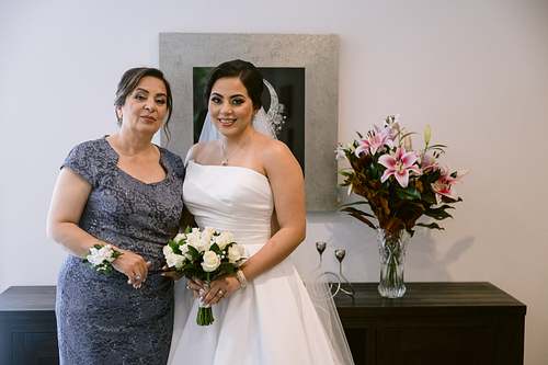 Bride Getting Ready