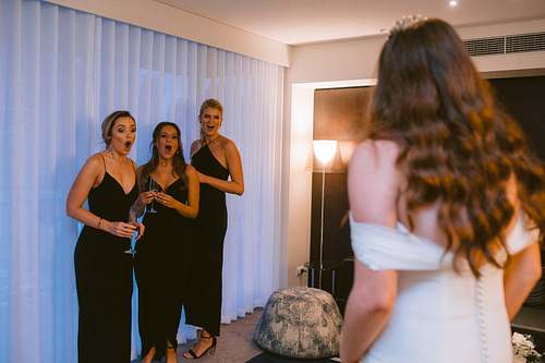 Bride Getting Ready