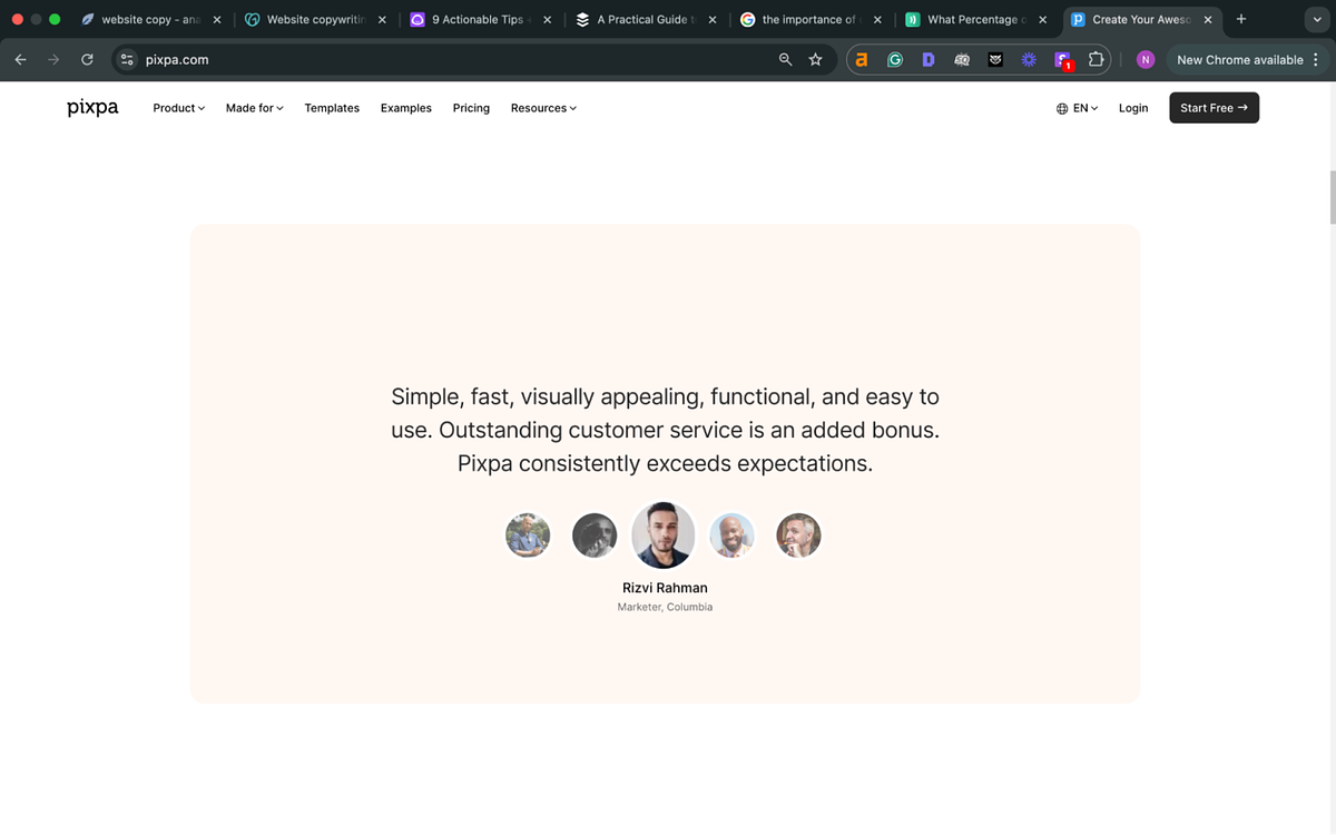 testimonianze