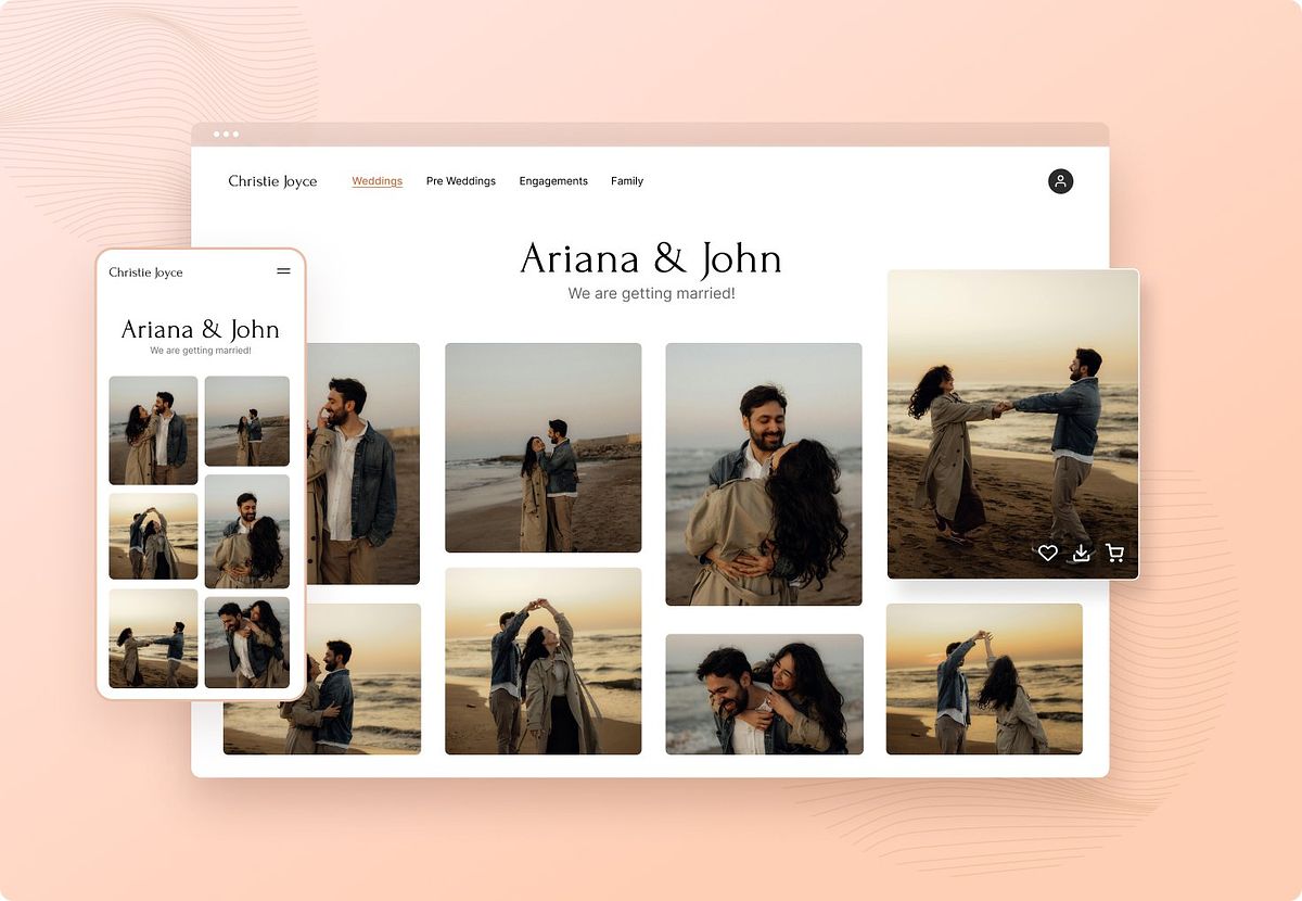 Deliver, Proof, and Sell Photos Seamlessly with Pixpa Client Galleries