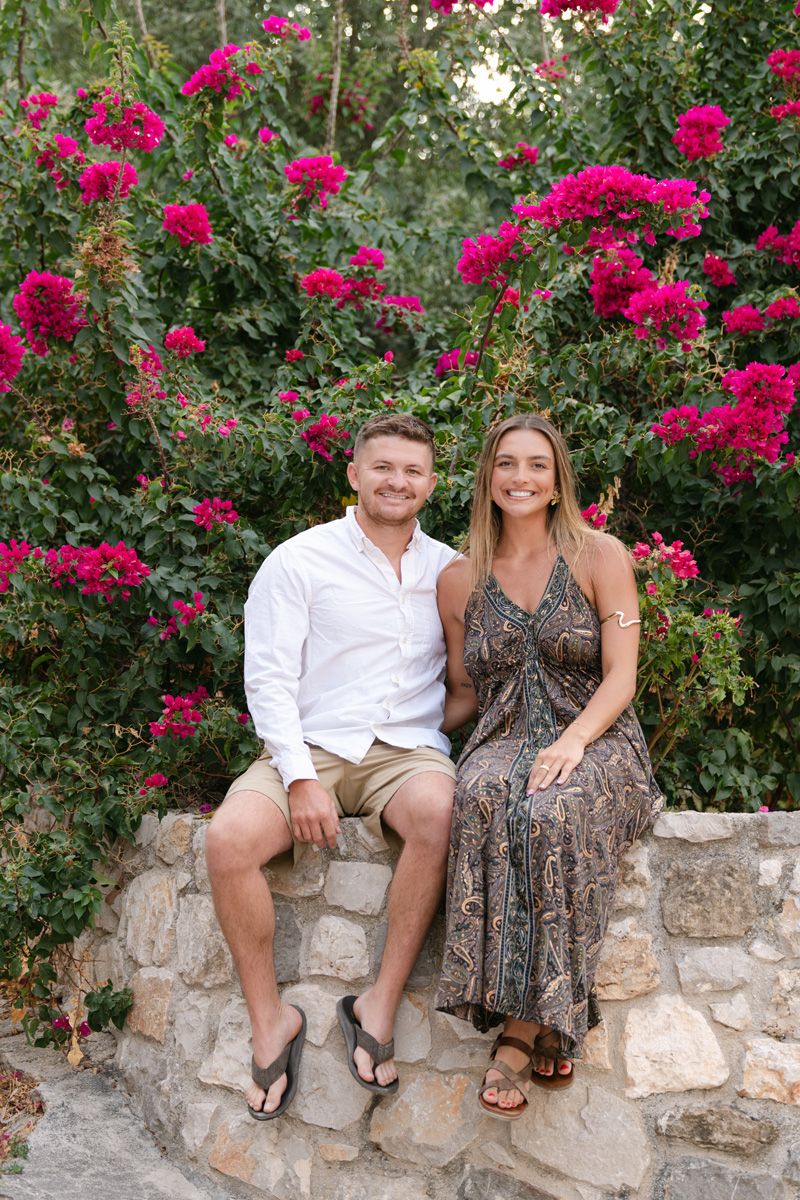 Couple photoshoot in the old town of Nafplio, Greece