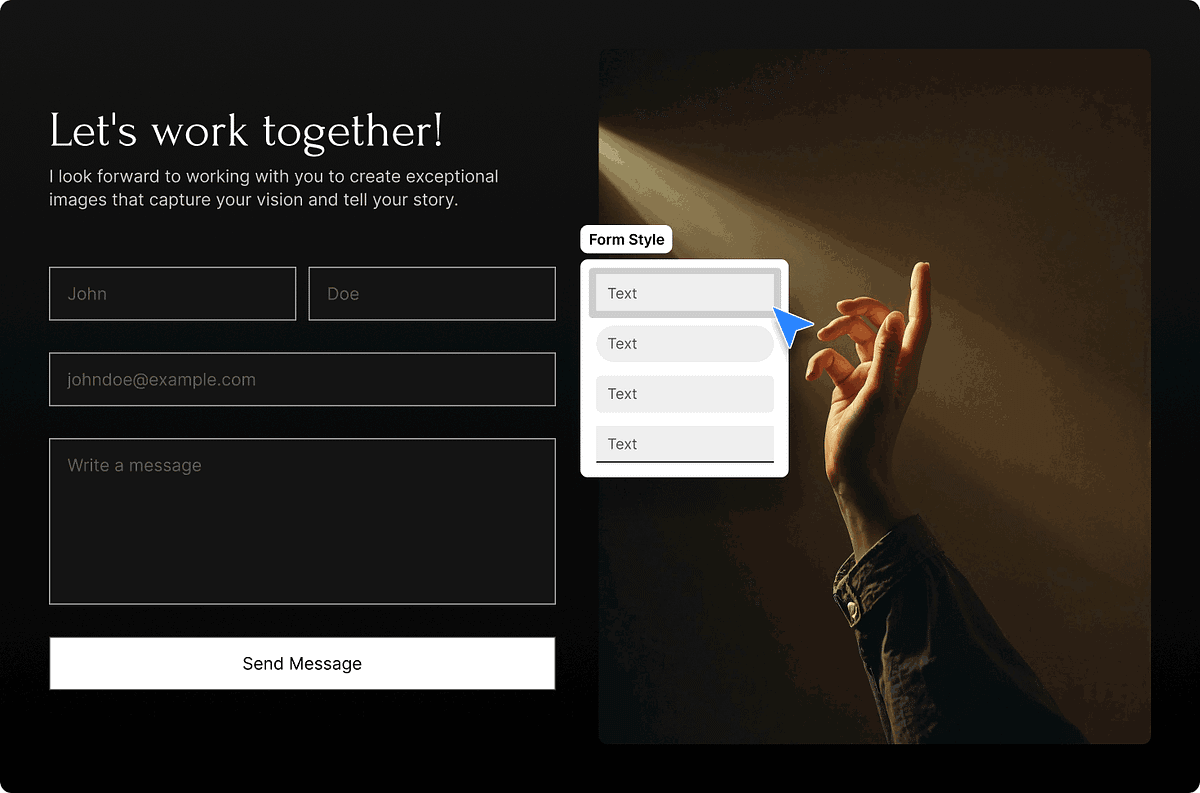 Website Forms Now More Customizable
