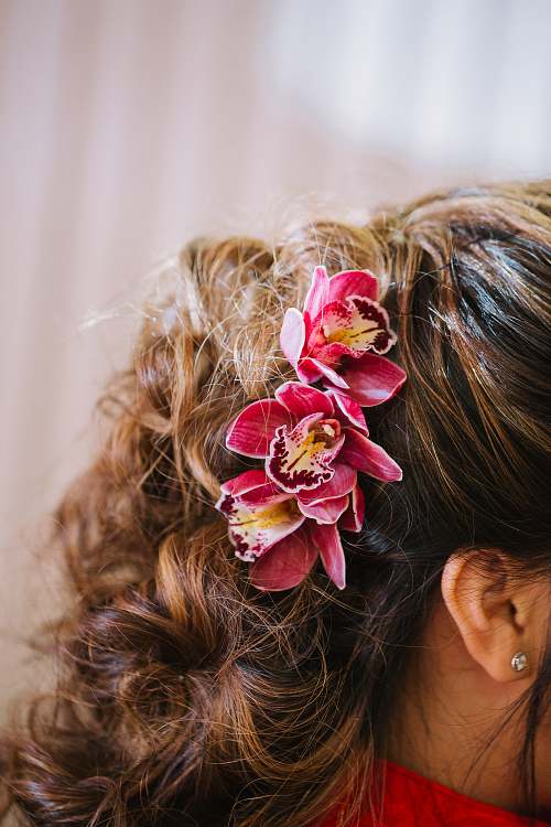 Bride Getting Ready