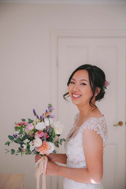 Bride Getting Ready