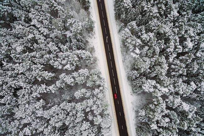 fotografia de inverno