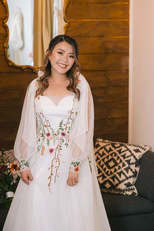 Bride Getting Ready