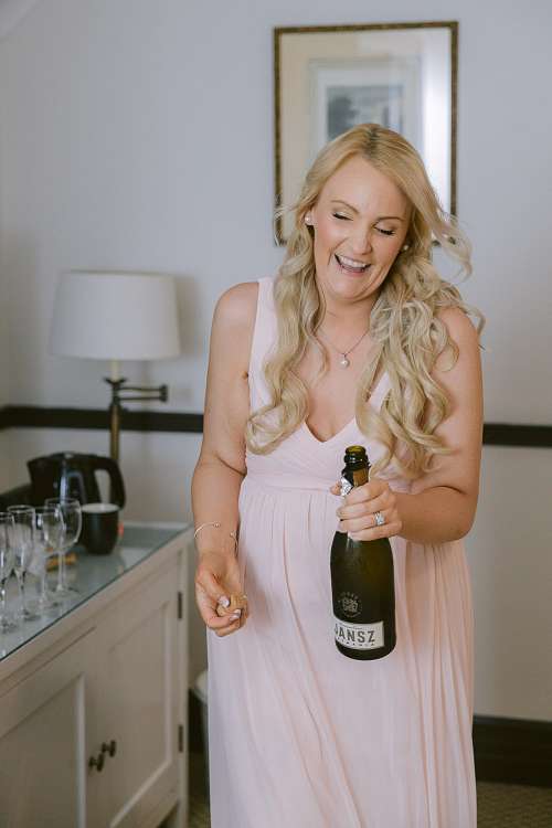 Bride Getting Ready