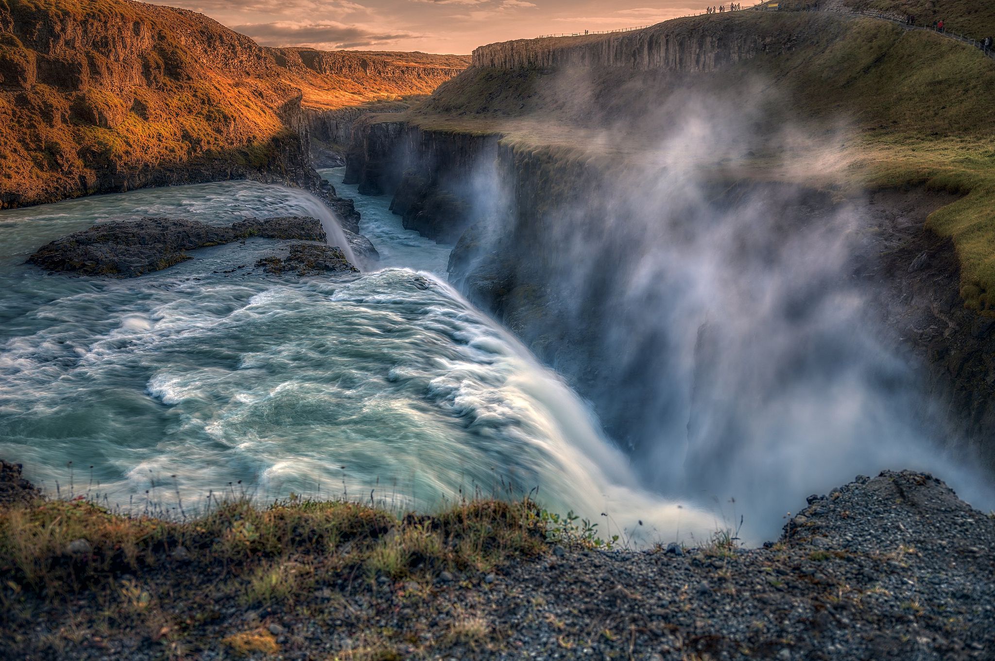 Incredible Gulfoss - Hvita River, Iceland