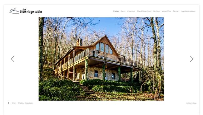 La cabane de montagne Blue Ridge