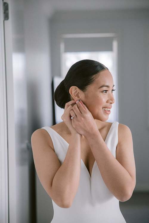 Bride Getting Ready