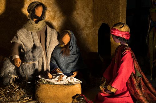 Krippenfigur Weihnachten 2024