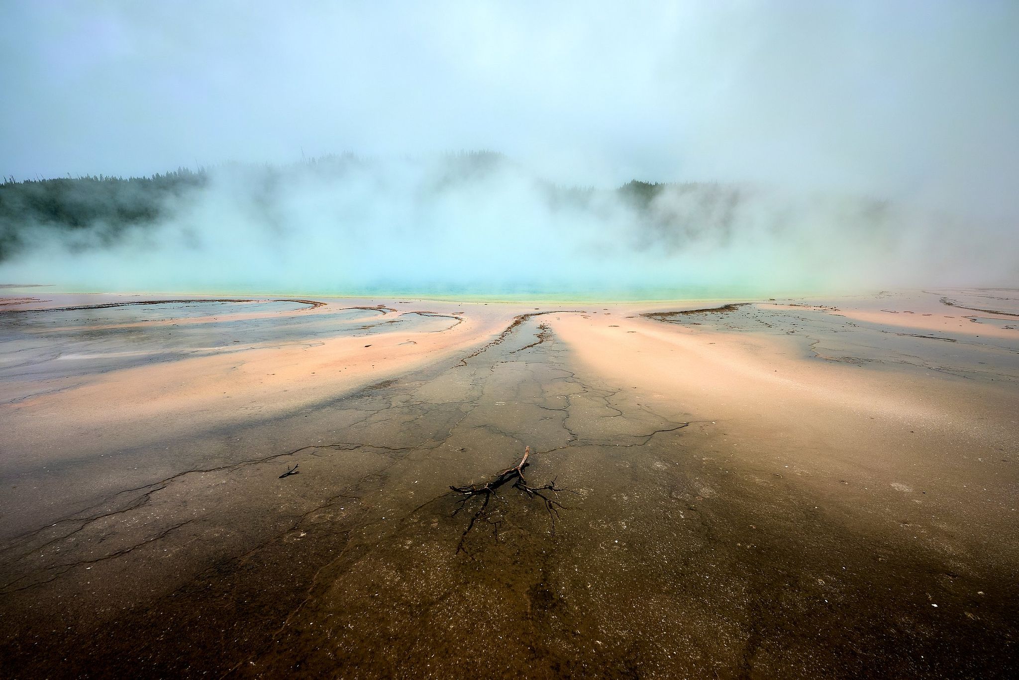Grand Prismatic Spring - Yellowstone, Wyoming