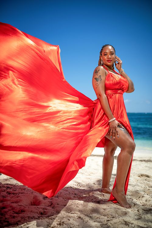 Flying Dress Birthday Session On Locatiion