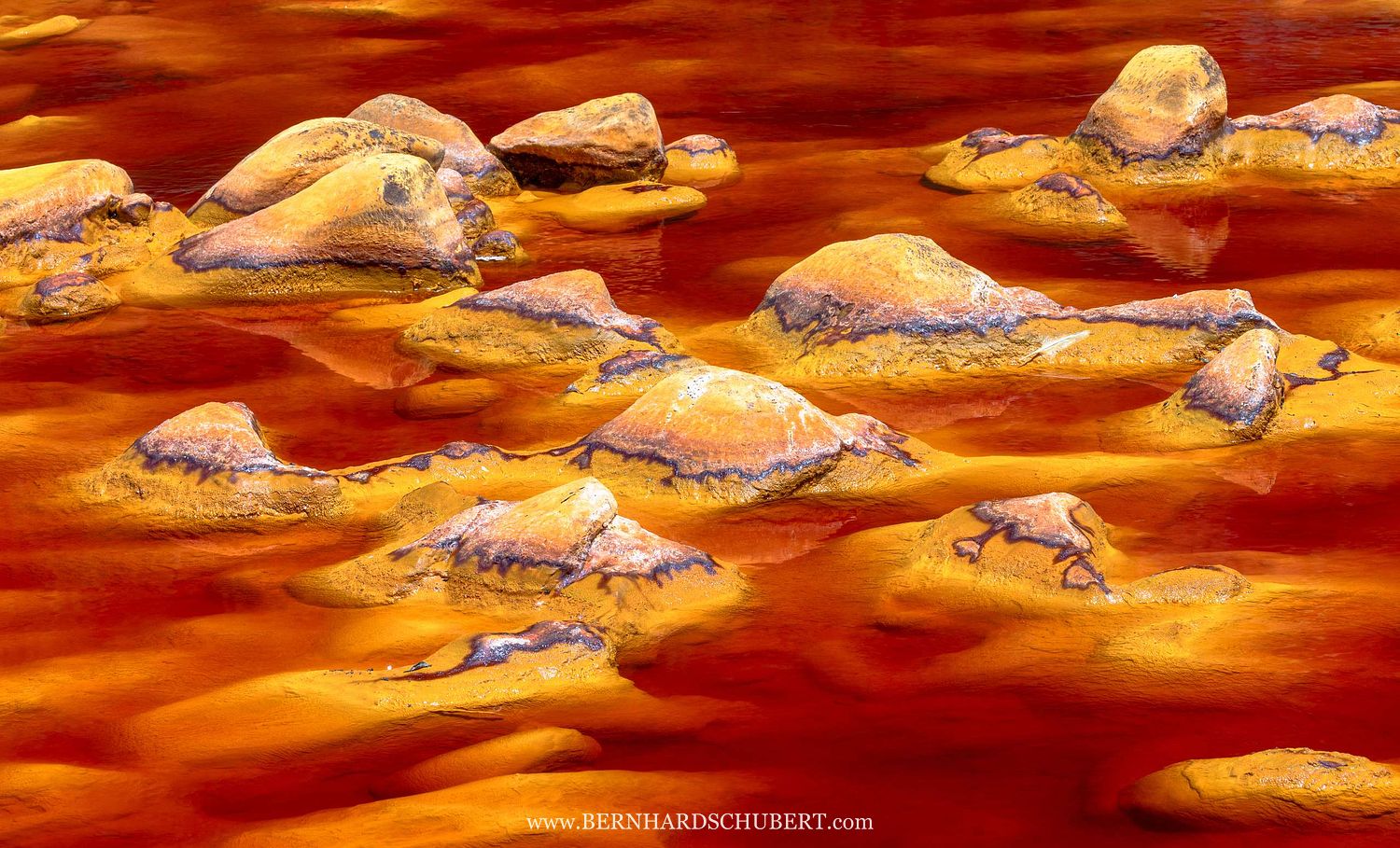 Toxic salt deposits