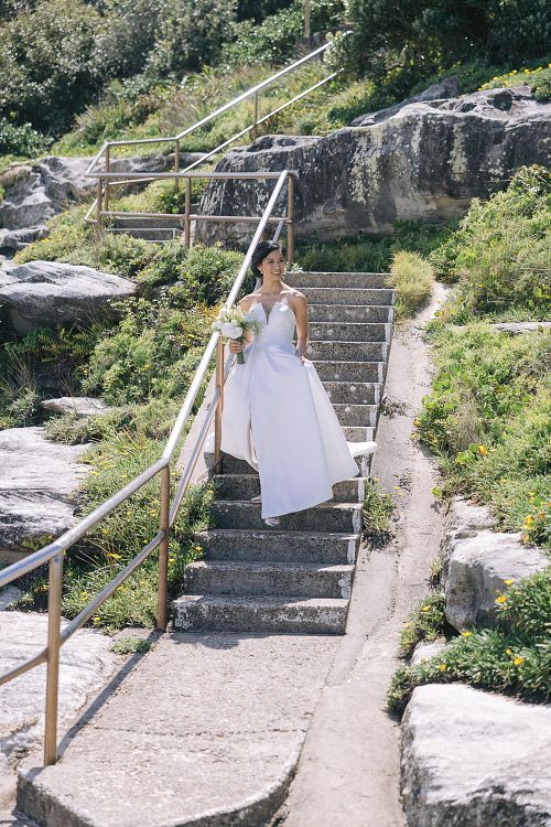 Bridal Portraits at Queenscliff, Manly