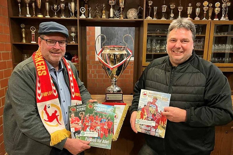 Bundestagsabgeordneter Coße bei den Ibbenbürener Kickers