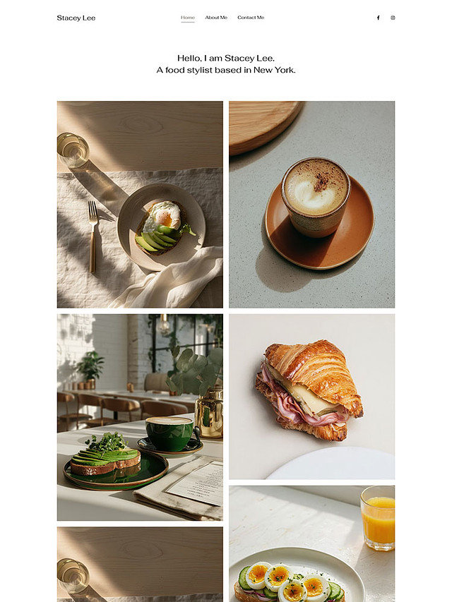 Balance - Pixpa Portfolio Website Templates