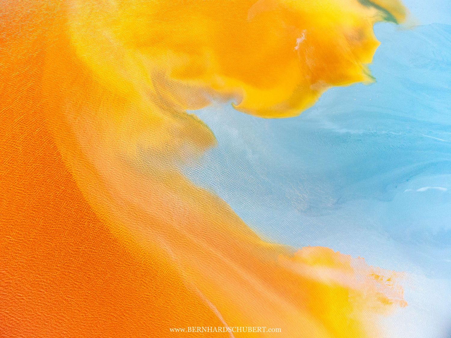 Blau trifft Orange