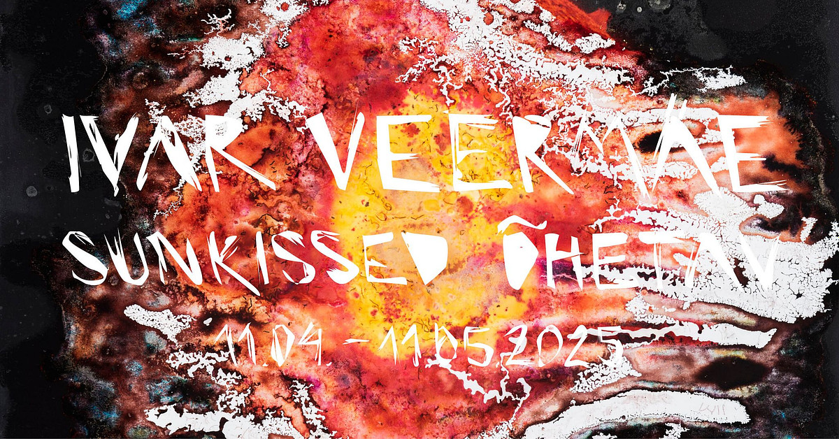 ivar veermae solo exhibition tartu kunstimaja tartu art house