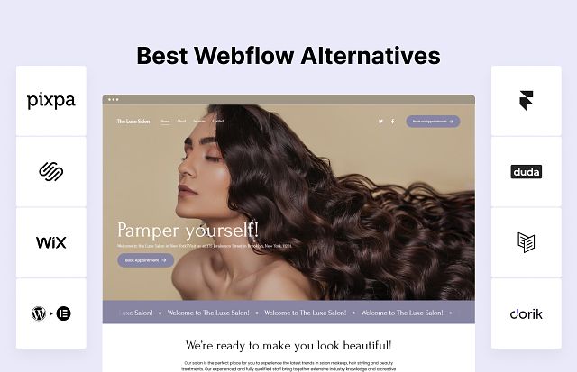 8 Best Webflow Alternatives in 2026 (Ranked)