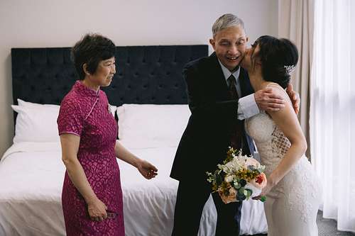 Groom Getting Ready