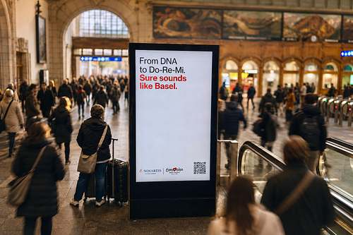 Displayed across stations and transport hubs