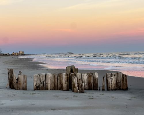 Remnants at Dusk – Folly Beach