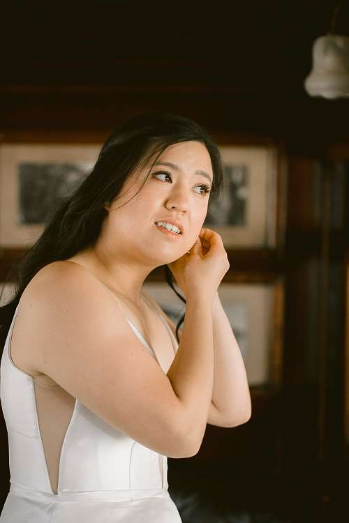 Bride Getting Ready