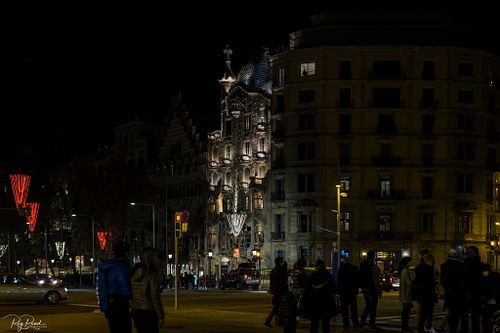 Casa Batllo, the house 'reformed' by Gaudi ... Barcelona