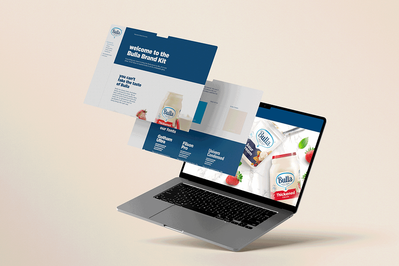 Bulla Online Brand Guideline Website