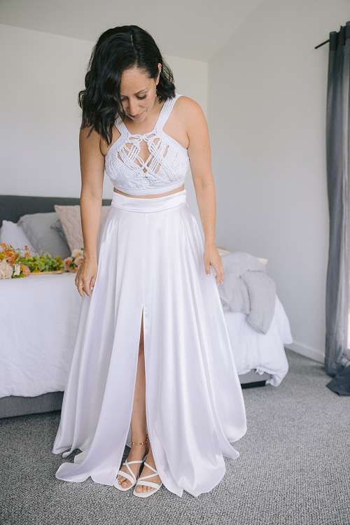 Same Sex Wedding - Brides Getting Ready