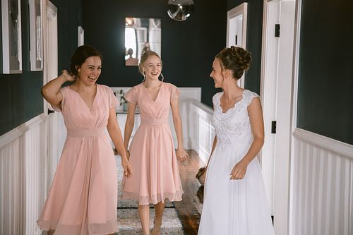 Bride Getting Ready