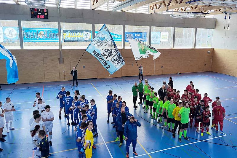 Stadionatmosphäre beim TSV 1860 München Hallenturnier