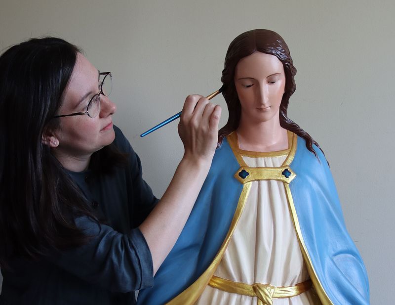 Statue Restoration: Our Lady of Grace