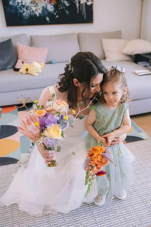 Bride Getting Ready