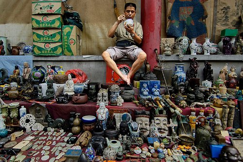 Harnaschpolder vanaf Vermeertoren