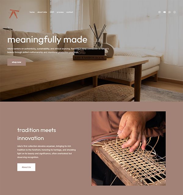 Reka Plus Portfolio Website Examples