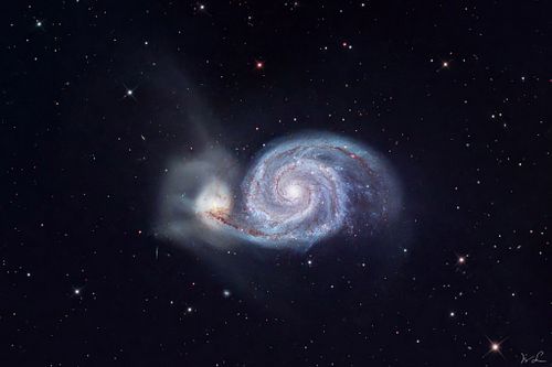 M 51   Whirlpool Galaxy