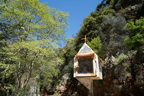 Miniaturkapelle im Rost