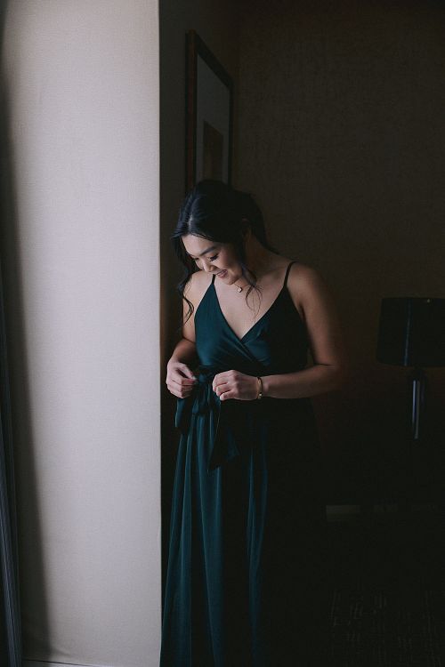 Bride Getting Ready